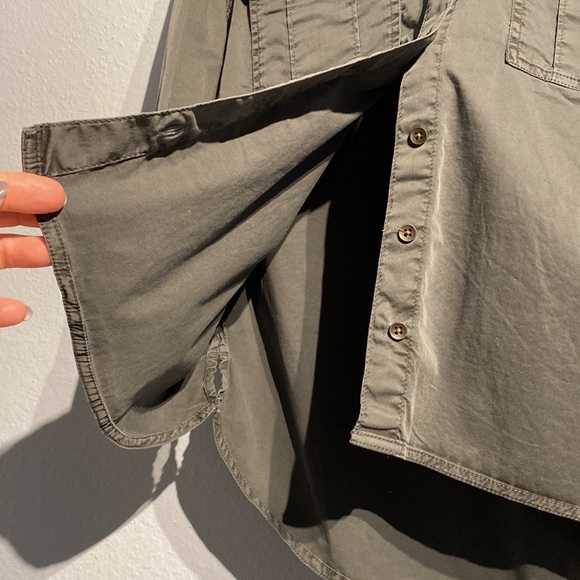 🆕WOT Sonoma Button down, deep army green XL - Picture 8 of 13